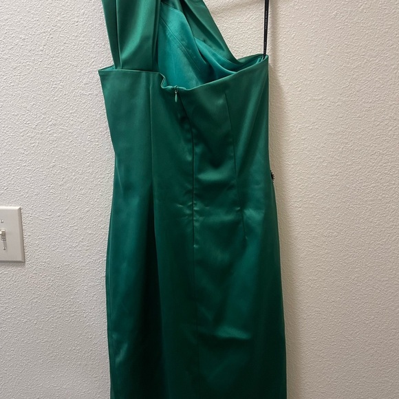 David Meister Emerald Green Dress - Picture 4 of 7